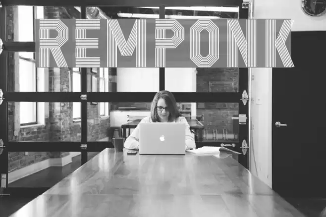 REMPONK Font examples