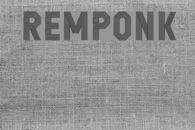 REMPONK Font examples