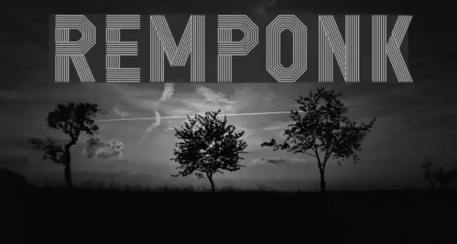 REMPONK Font examples