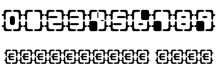REOXY Font OTHER CHARS