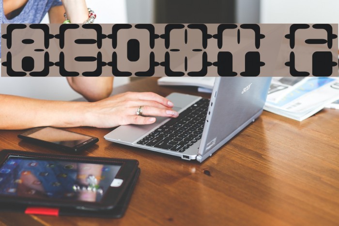 REOXY Font examples