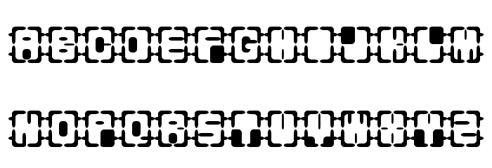 REOXY Font LOWERCASE