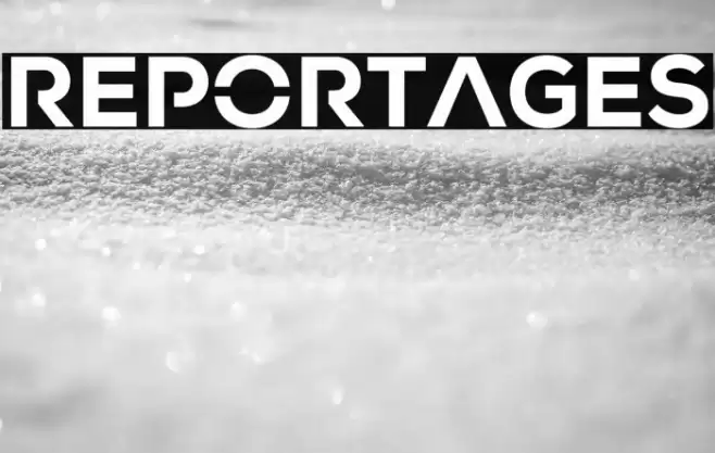 REPORTAGES Font examples