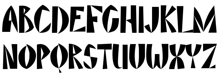RESIST フォント 大文字