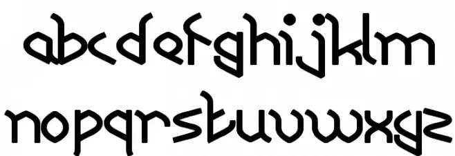 RESPECT-Bold 字体 小写