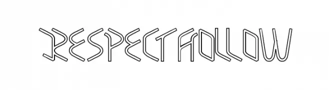 RESPECTHOLLOW  baixar fontes gratis