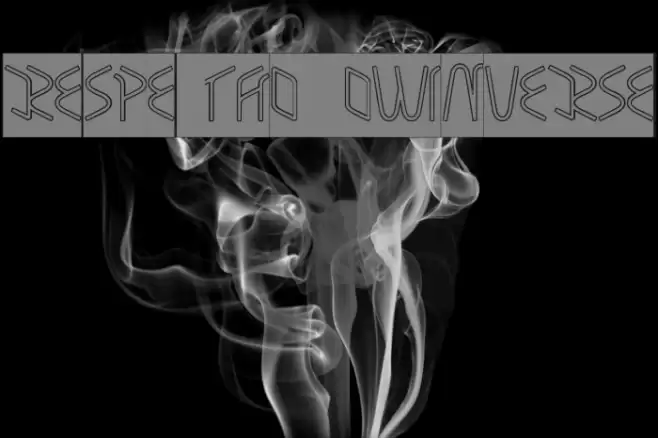 RESPECTHOLLOWINVERSE Font examples