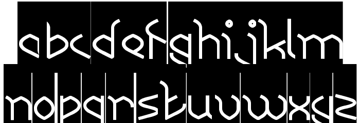 RESPECTINVERSE Font LOWERCASE