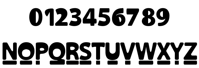 RETRO DISPLAY Bold Font OTHER CHARS