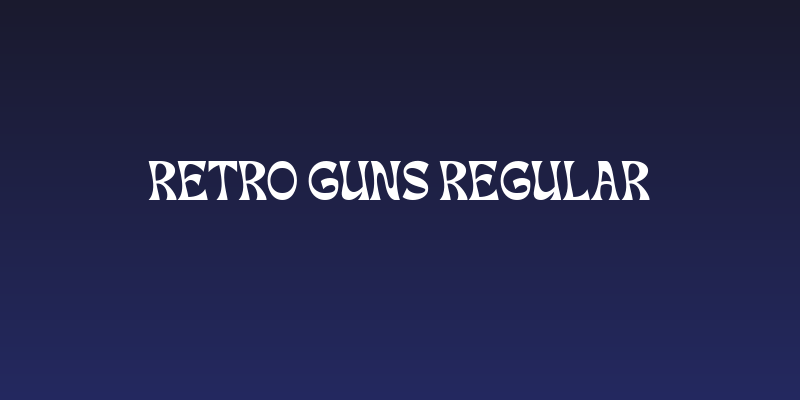 RETRO GUNS Regular Social Header