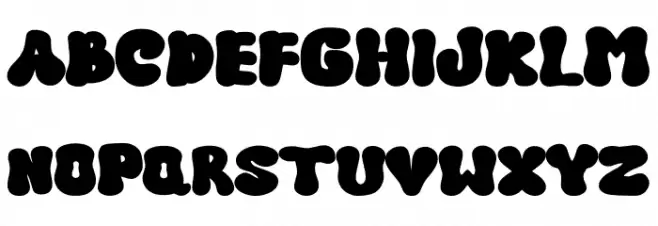 RETRO MEOW 字体 大写