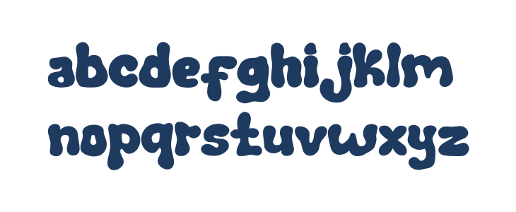 RETRO MEOW Lowercase