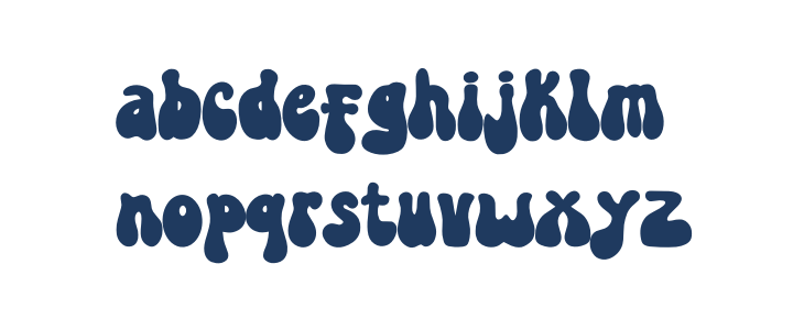 RETRO POWER Lowercase