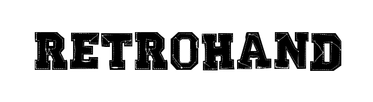 RETROHAND Font