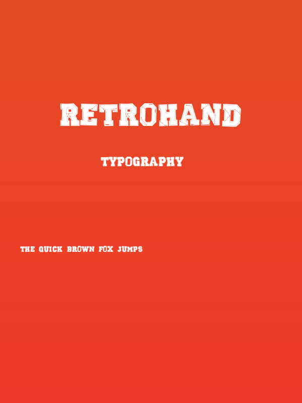 RETROHAND Poster