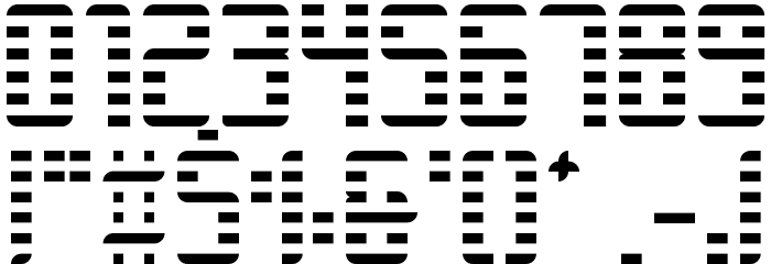 RETROSYNTHWAVE Regular Font OTHER CHARS