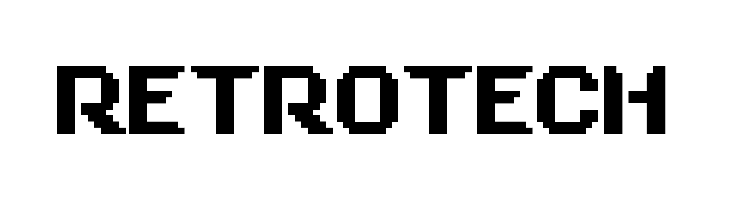 RETROTECH  フリーフォントのダウンロード