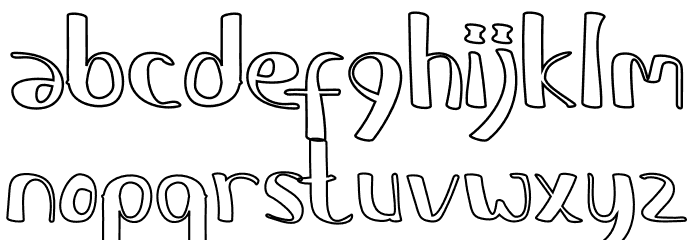 REVANDA Font LOWERCASE