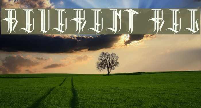 REVERENT REG Font examples