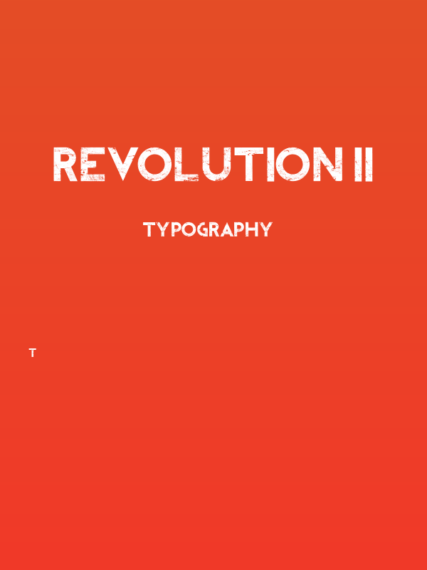 REVOLUTION II Poster