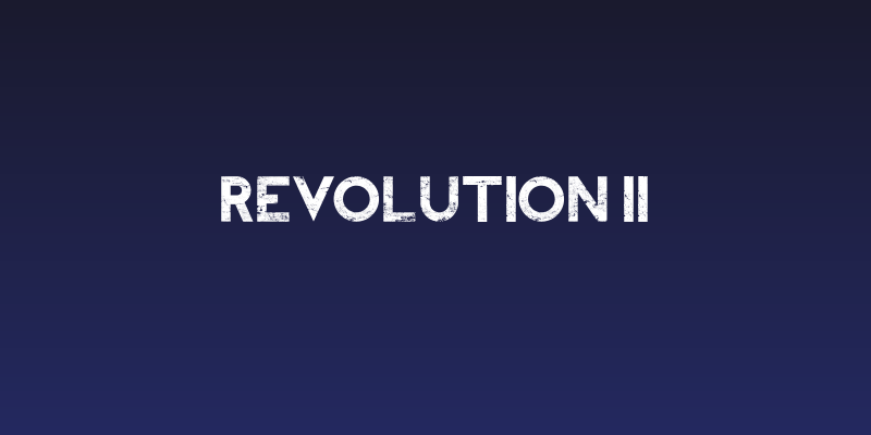 REVOLUTION II Social Header