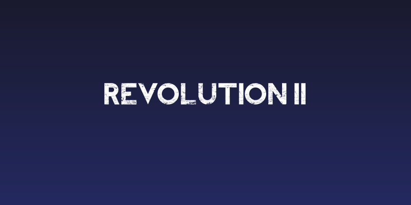 REVOLUTION II Social Header