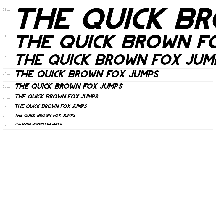 REVOLUTION Italic Waterfall