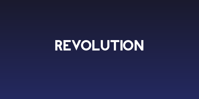 REVOLUTION Social Header