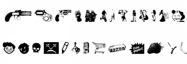 REconstructDing Schriftart Groß