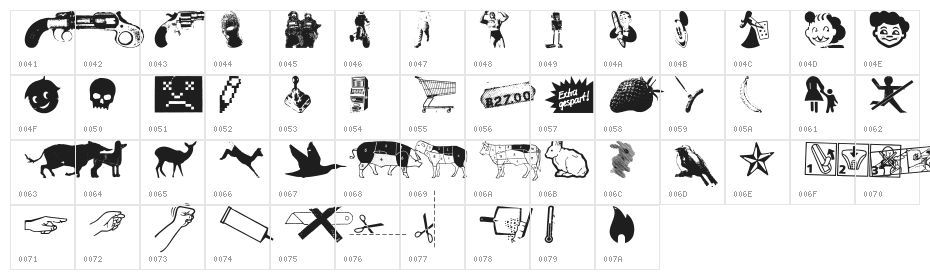 REconstructDing Character Map