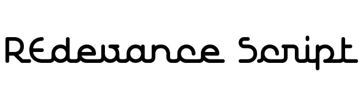 REdevance Script Font