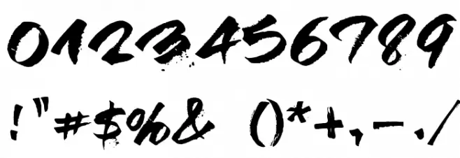 RElapse Regular Font OTHER CHARS