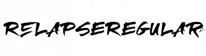 RElapse Regular  Descarca Fonturi Gratis
