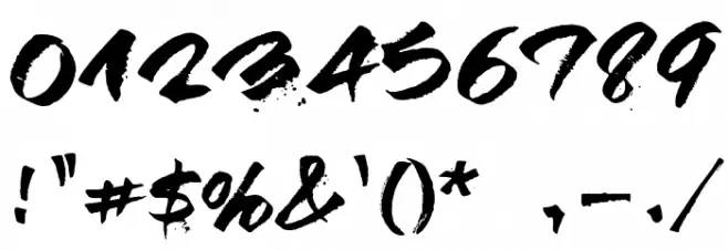 RElapse Regular Font OTHER CHARS