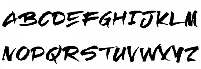 RElapse Regular Font Litere mari