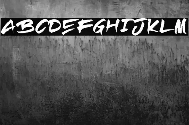 RElapse Regular Font examples