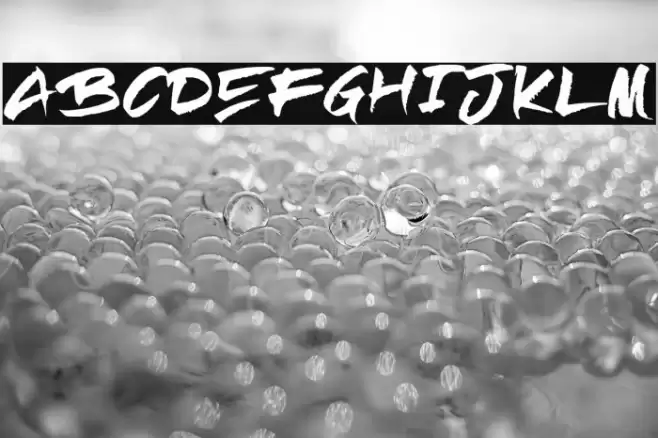 RElapse Regular Font examples