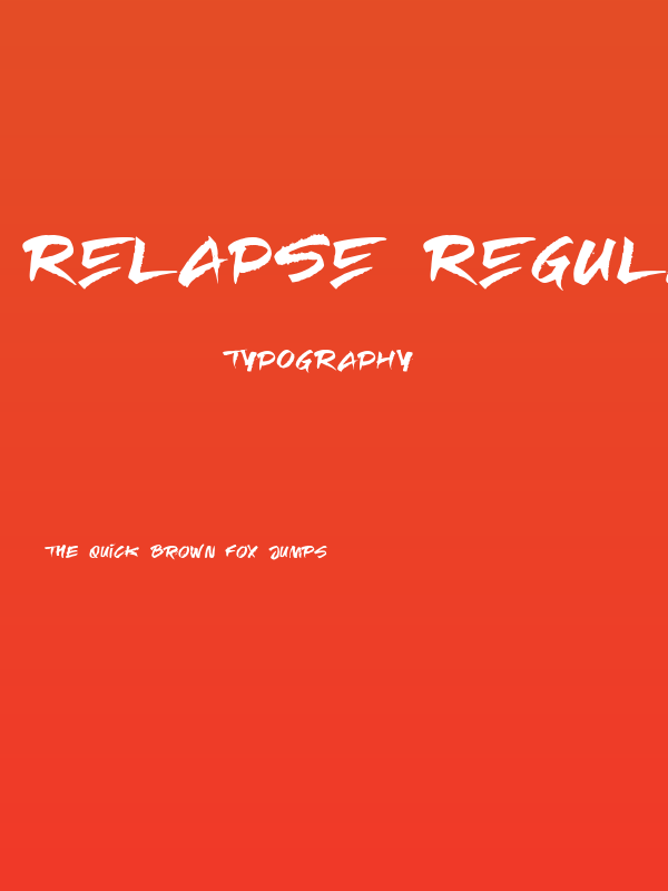 RElapse Regular Poster