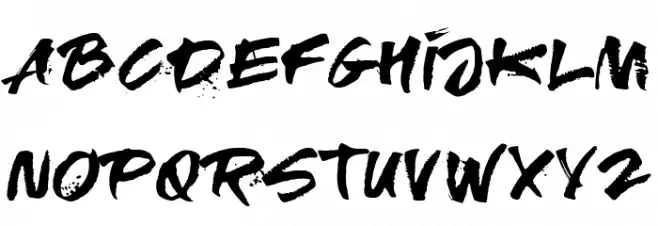 RElapse Regular Font LOWERCASE