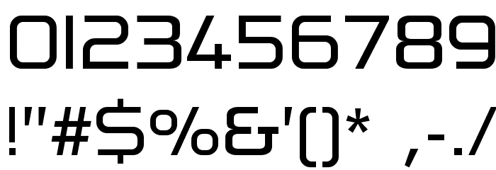 ReFormation Sans Regular Font OTHER CHARS