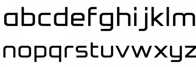 ReFormation Sans Regular 字体 小写