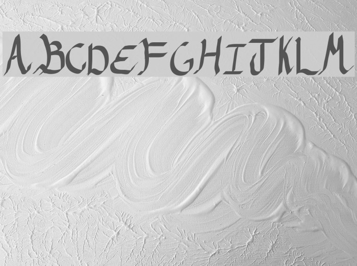ReGifter Bold Font examples