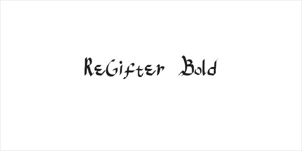 ReGifter Bold Logo