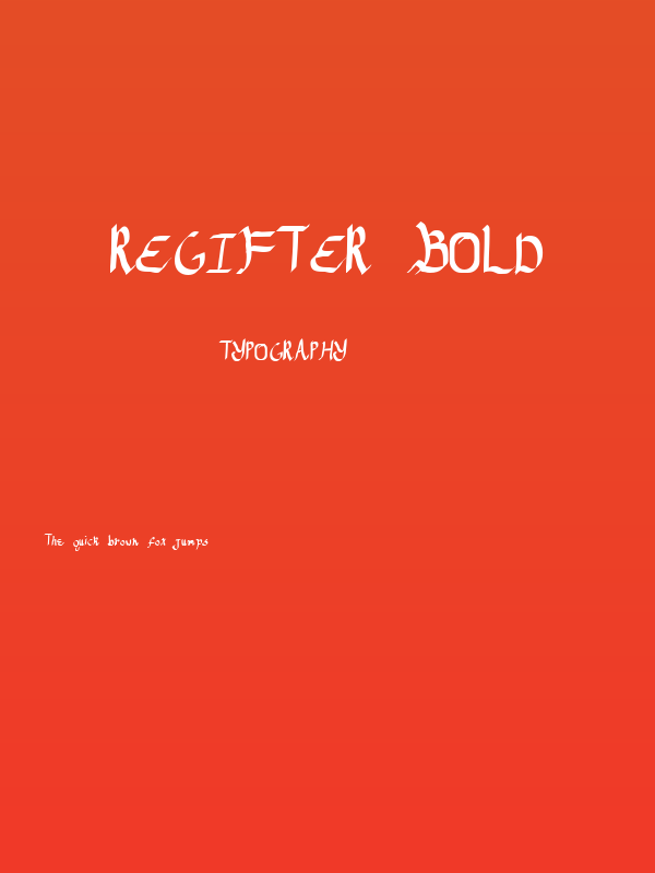 ReGifter Bold Poster