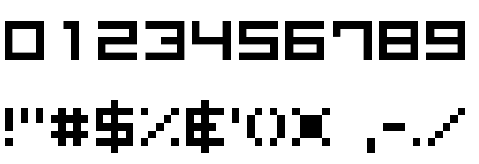 RePlayz 2.0 Regular Font OTHER CHARS