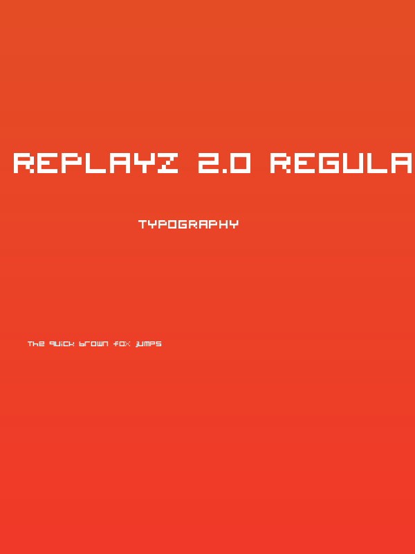 RePlayz 2.0 Regular Poster