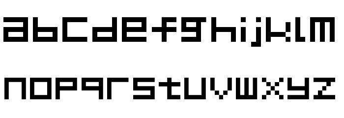 RePlayz 2.0 Regular Font LOWERCASE