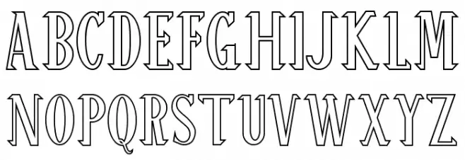 ReSHAWN Demo Outline Fuentes MAYÚSCULAS