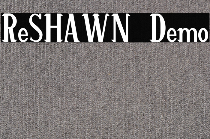 ReSHAWN Demo Example 1