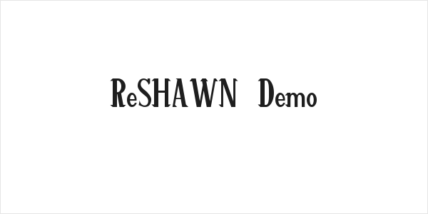 ReSHAWN Demo Logo
